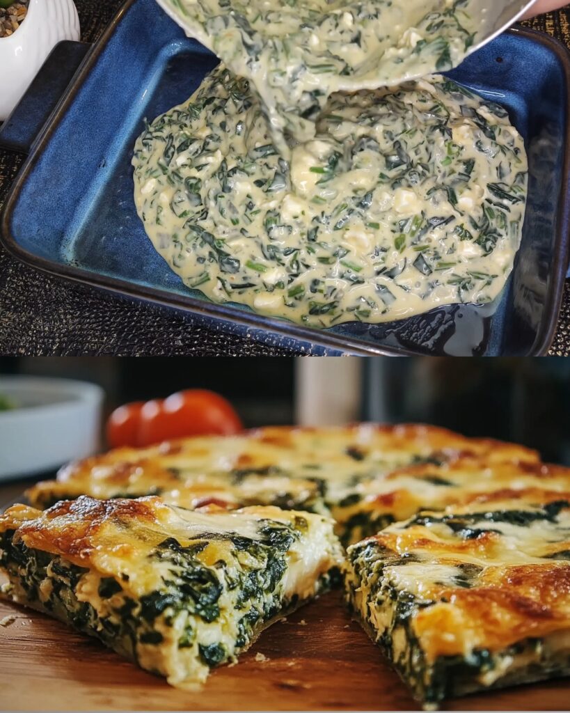 Spinach and Feta Quiche