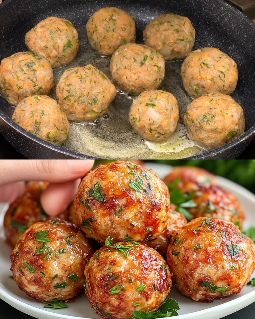 Honey Glazed Chicken Meatball