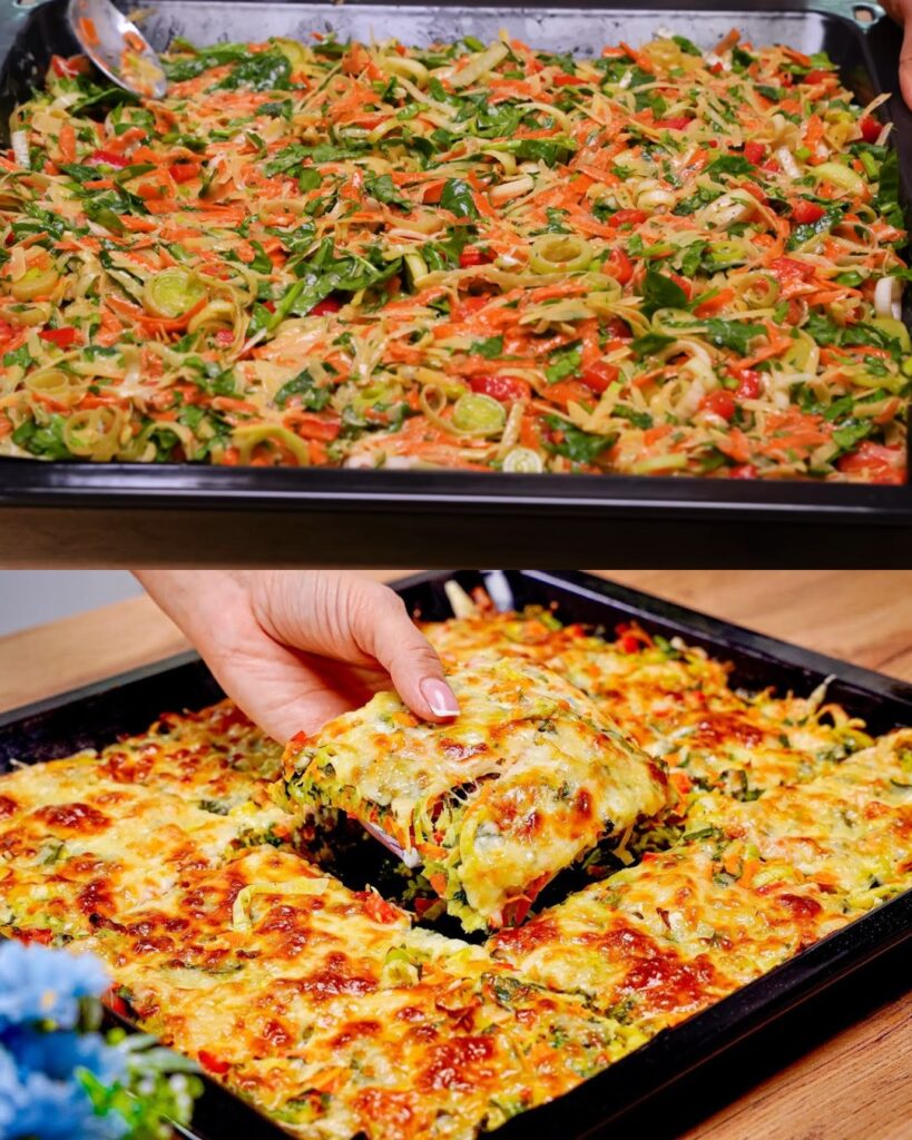 Golden Vegetable Pancakes with Leek, Carrot & Potato