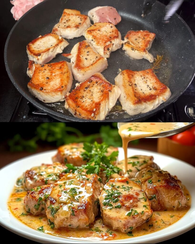 Herb-Roasted Pork Loin and Vegetable Casserole
