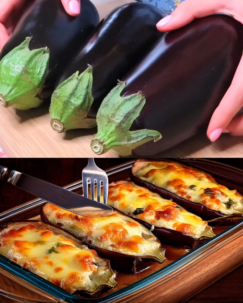 Roasted Eggplant and Pepper Casserole