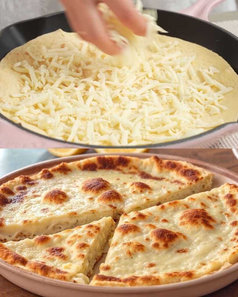 Egg and Mozzarella Tortilla Melt
