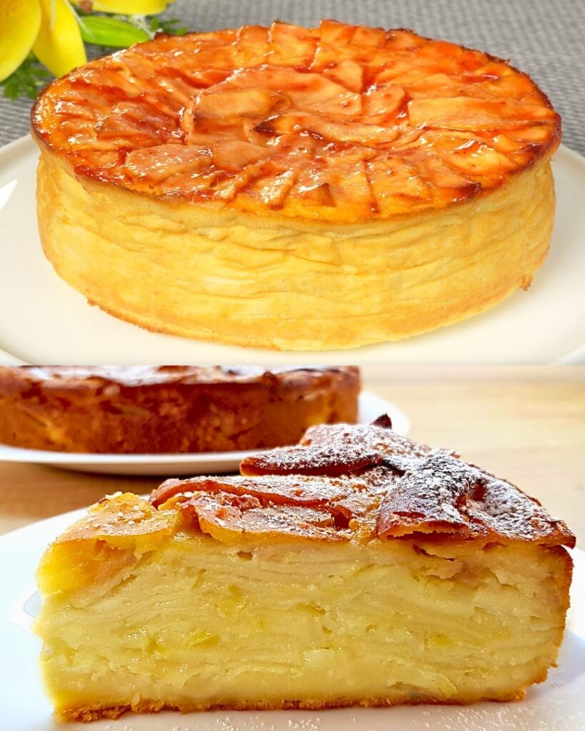 Old-Fashioned Apple Slice Cake