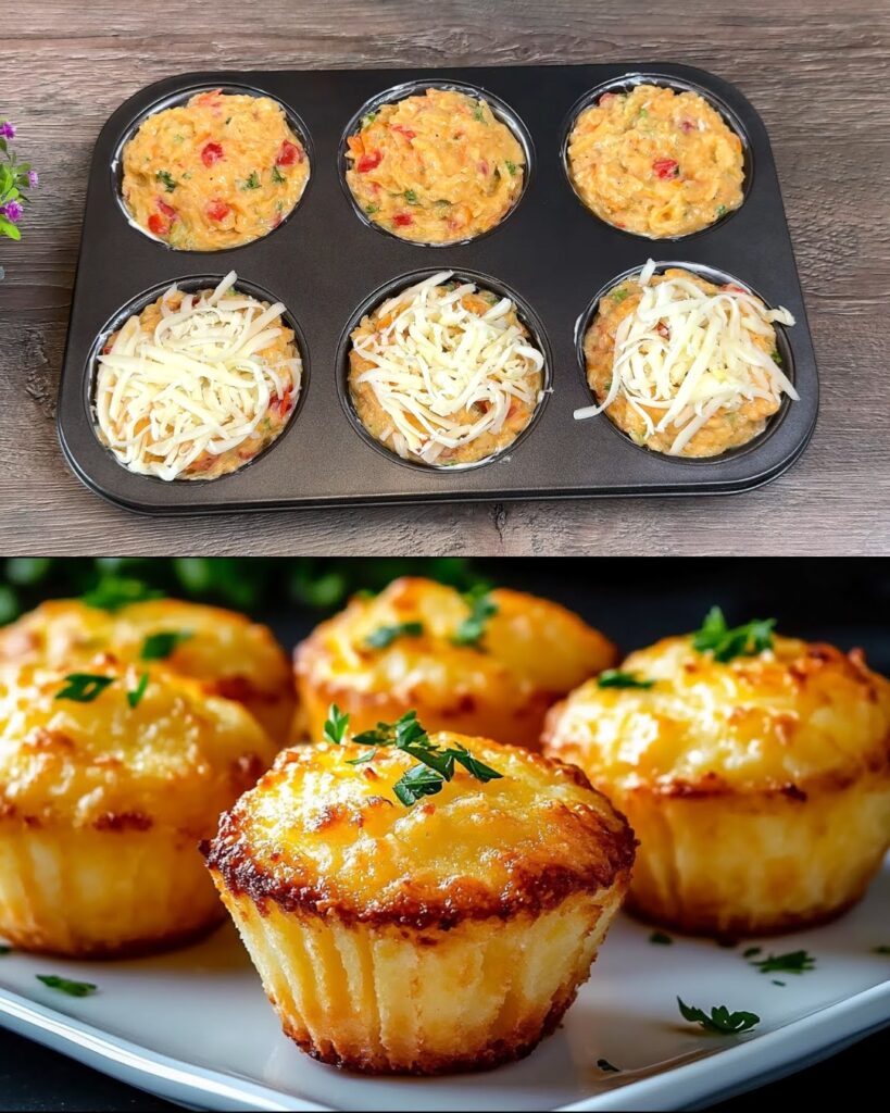 Cheesy Baked Potato and Vegetable Casserole with Ricotta and Mozzarella