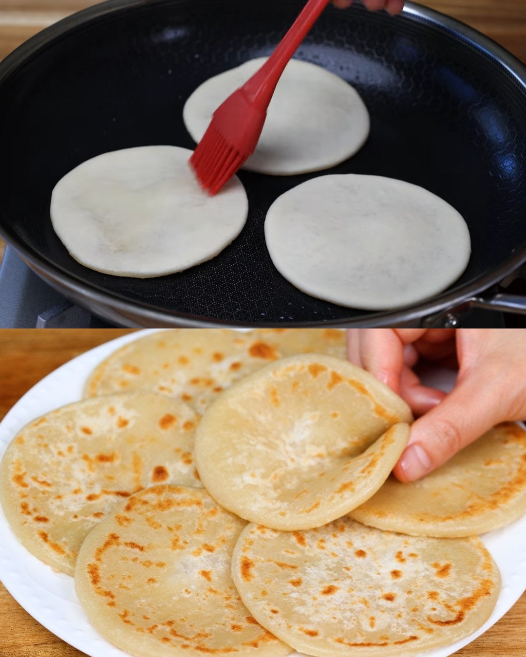 Crispy Sweet Sugar Pancakes