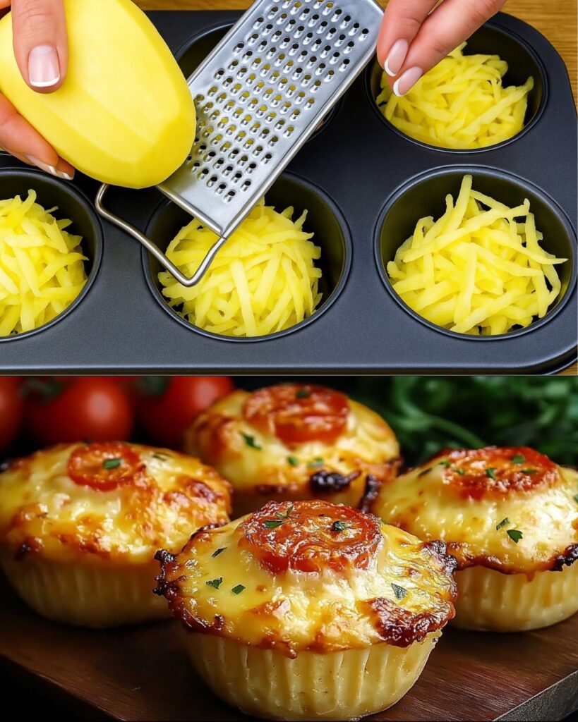 Stuffed Potato Veggie Bakes with Garlic-Paprika Cream Sauce