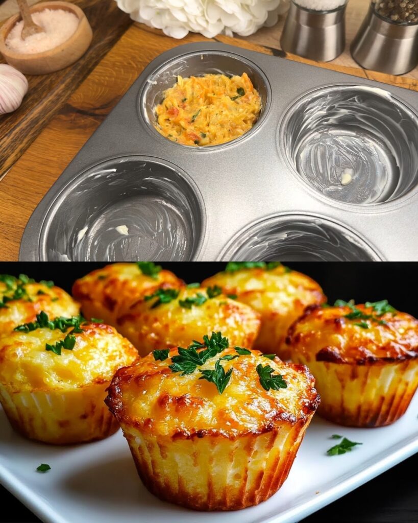 Savory Vegetable Egg Muffins with Ricotta and Cheese