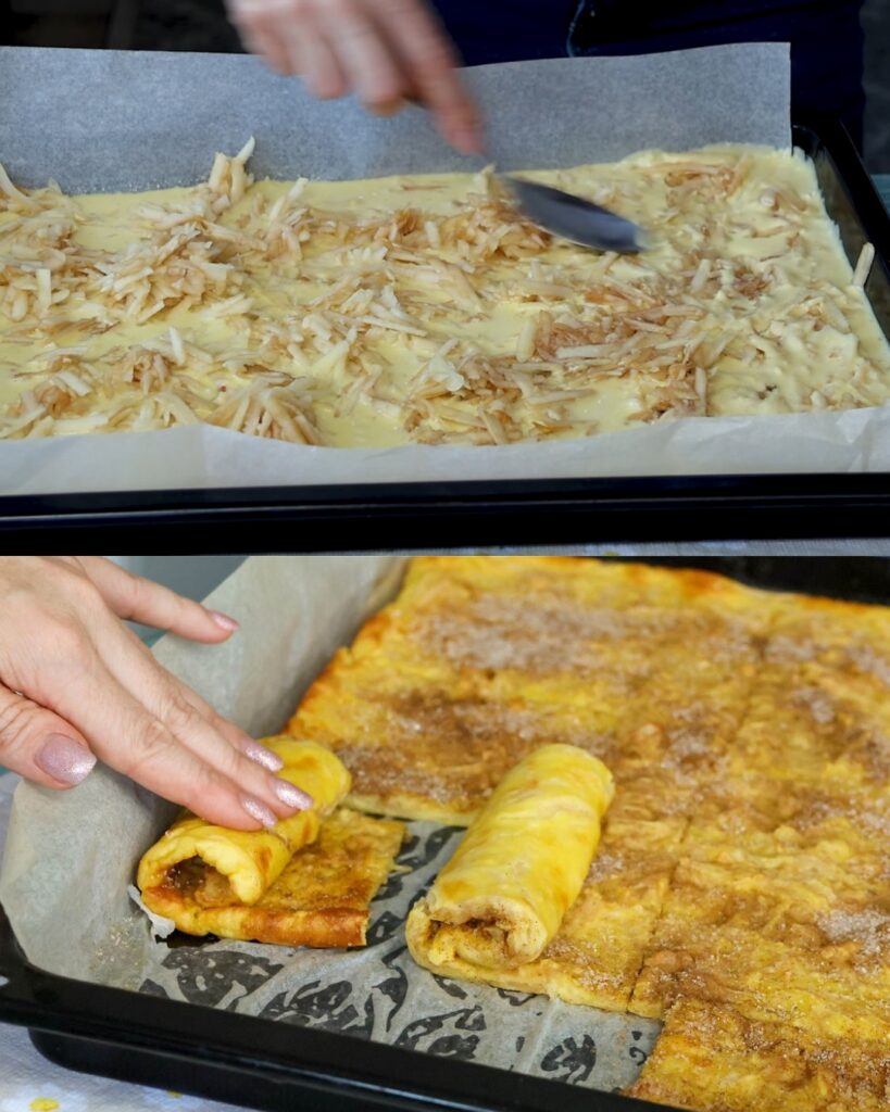 Oven-Baked Apple Pancake Rolls with Cinnamon Sugar