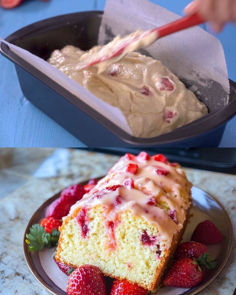 Strawberry Pound Cake (Moist, Rich, and Perfect for Any Occasion)
