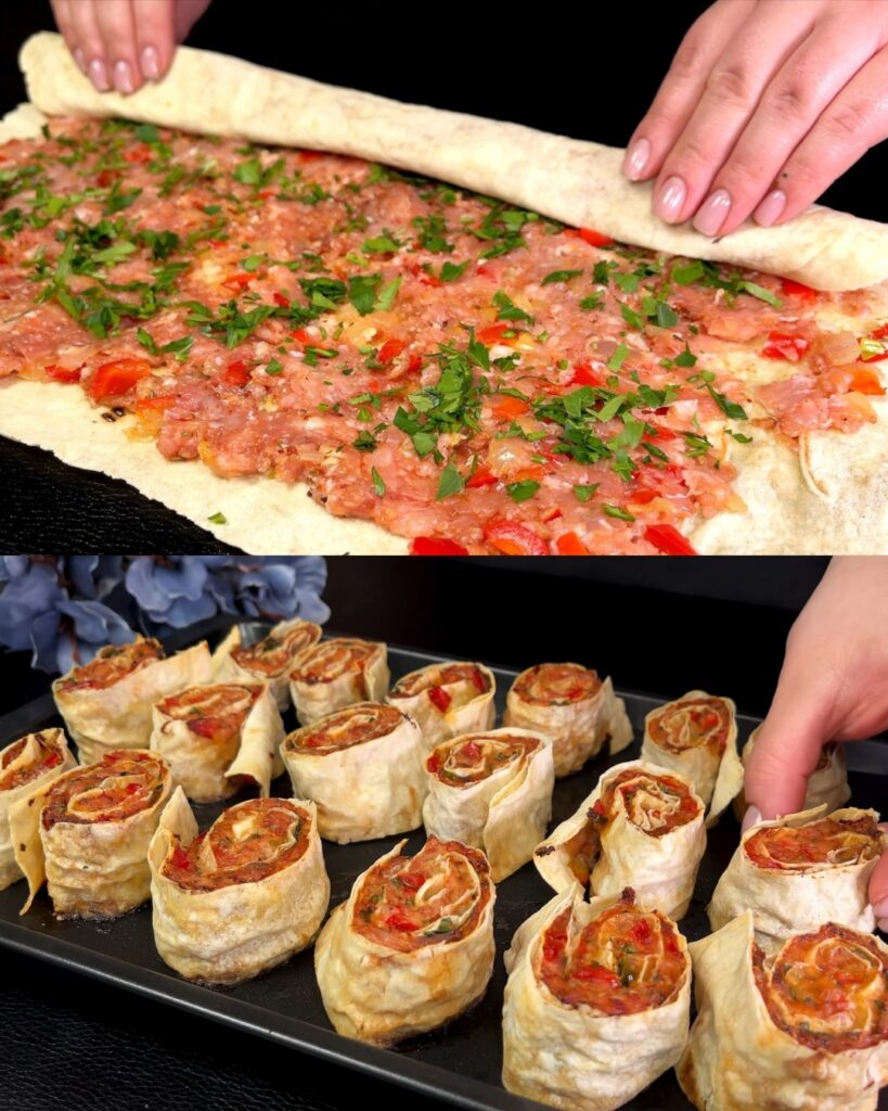 Flavorful Ground Pork & Veggie Pita Pockets – A Juicy, Spiced Filling You’ll Love