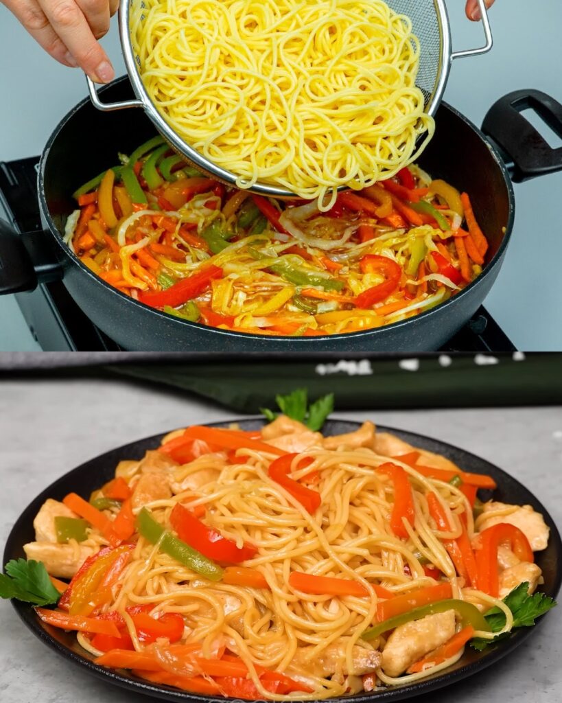 Hearty Soy‑Infused Chicken & Vegetable Noodle Soup