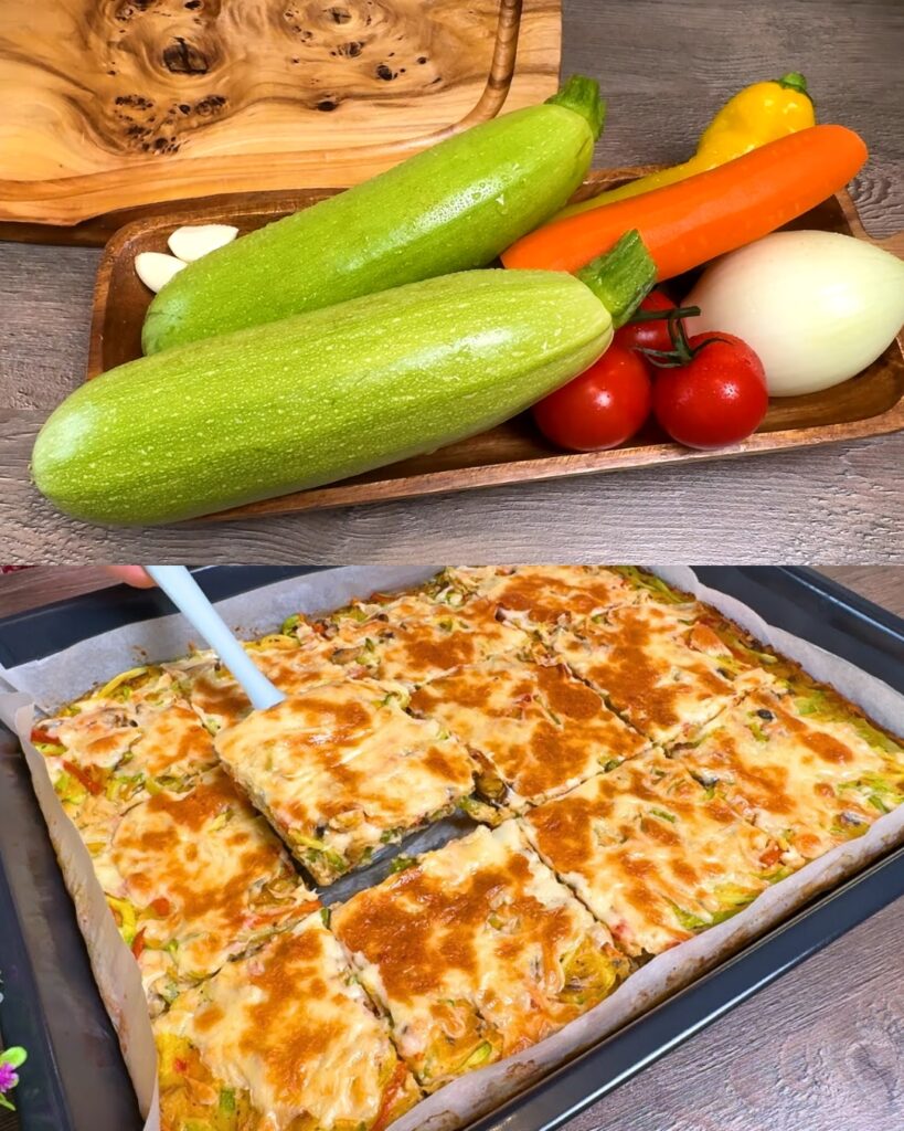 Baked Zucchini & Vegetable Medley Gratin