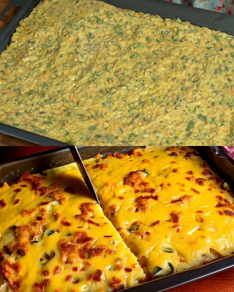 Hearty Vegetable Bake with Creamy Cucumber Sauce