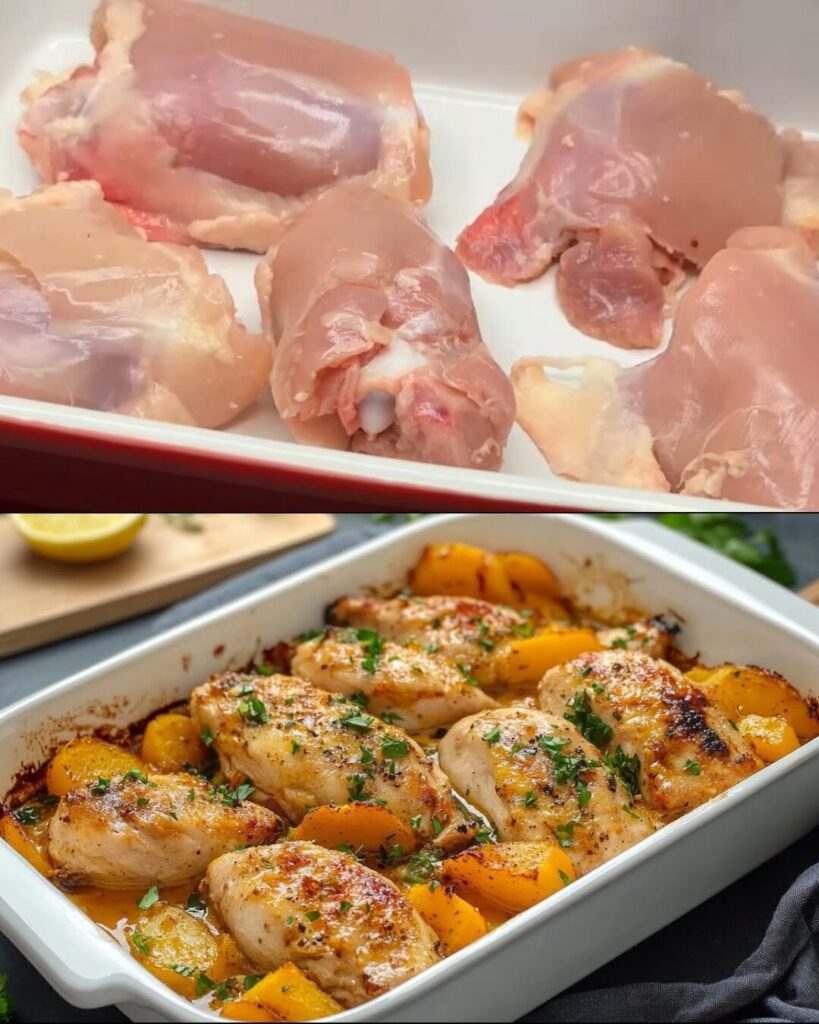 Savory Beer‑Braised Chicken Thighs with Herbs and Roasted Potatoes