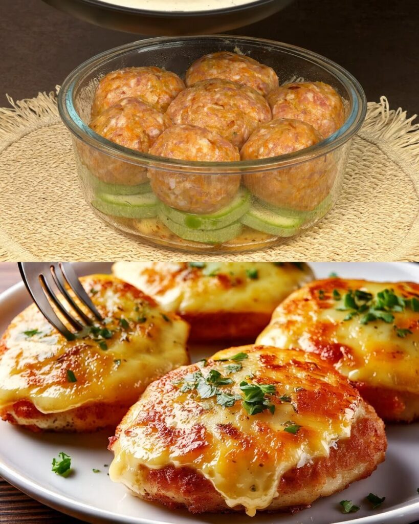 Zucchini Potato Meat Casserole