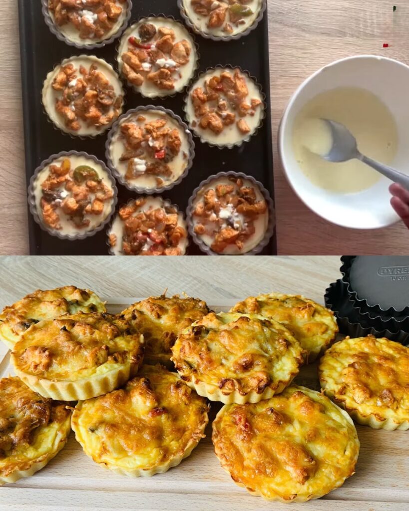 Chicken and Cheese Stuffed Pastry