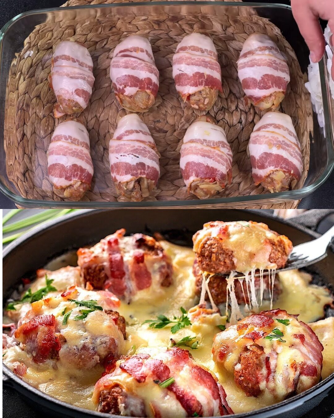 Herb-Infused Pork & Cabbage Schnitzel Casserole