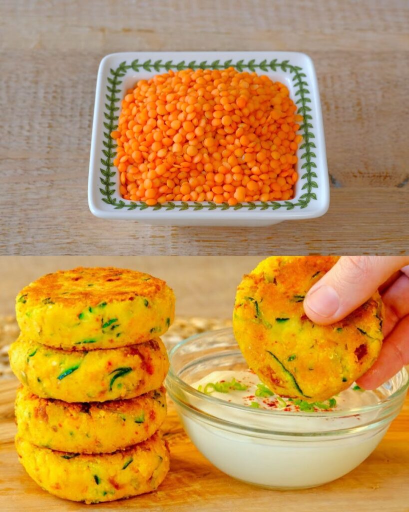 Lentil & Zucchini Savory Bake
