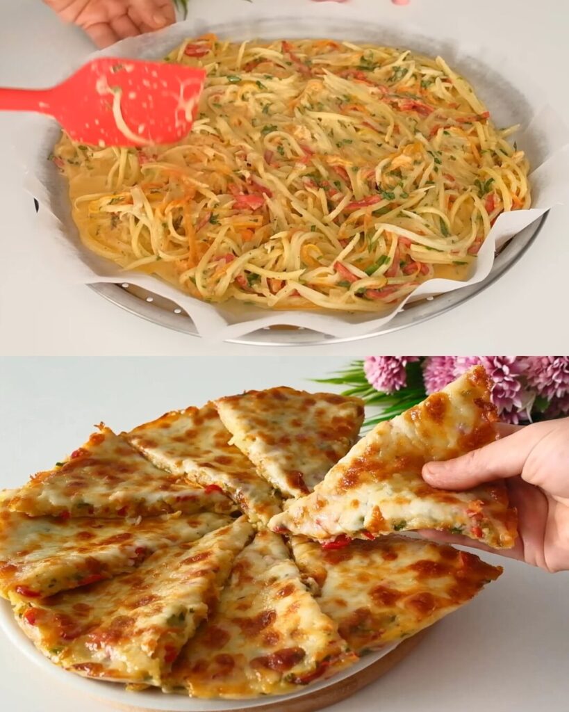 Baked Vegetable Slice with Cheese