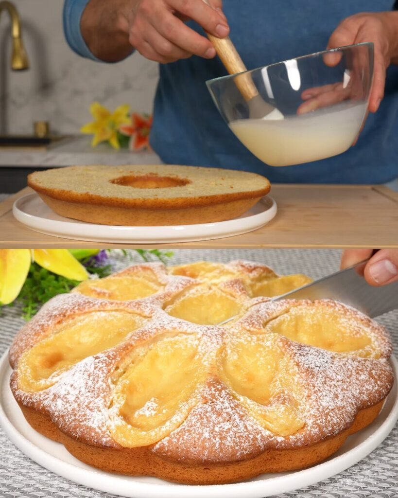 Lemon Mascarpone Cream Cake – Soft, Fragrant, and Irresistible