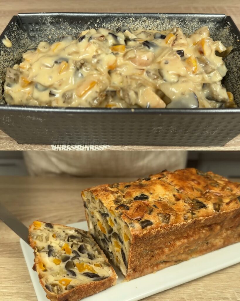Baked Eggplant and Chicken Gratin with Creamy Parmesan Crust