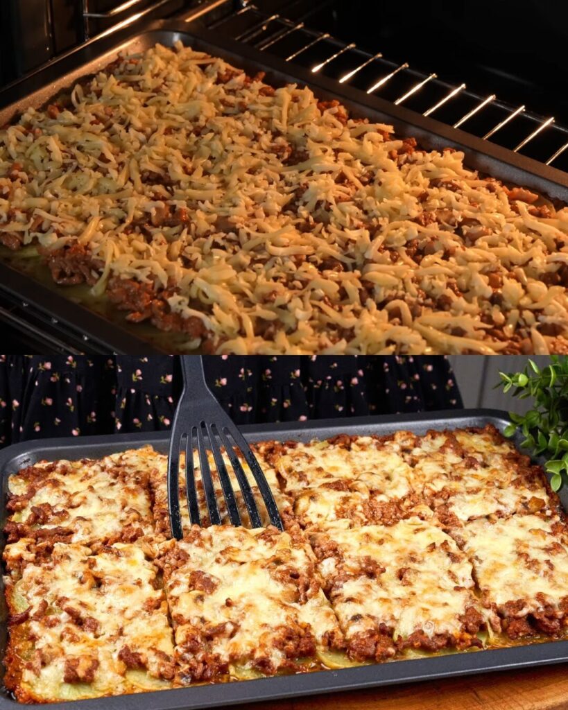 Cheesy Beef & Potato Casserole
