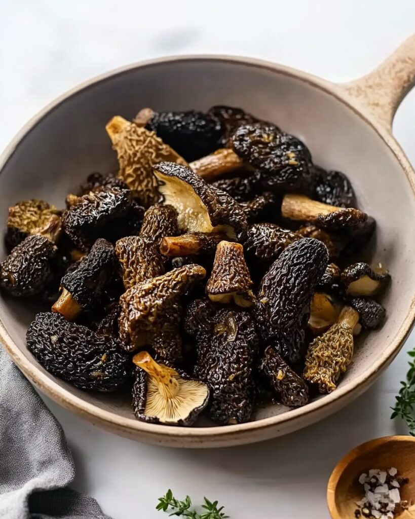 Sautéed Morel Mushrooms