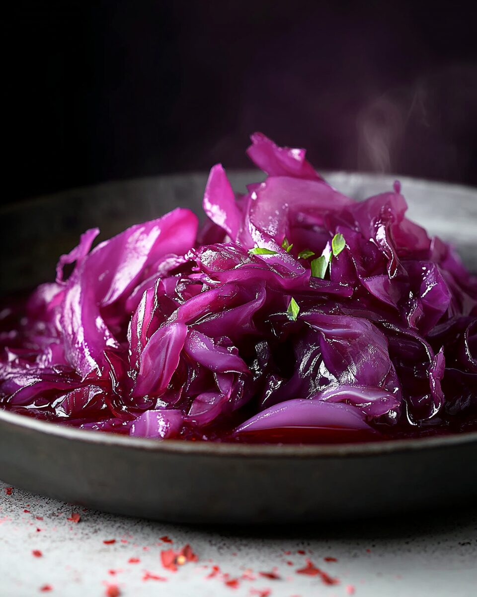 Braised German Red Cabbage