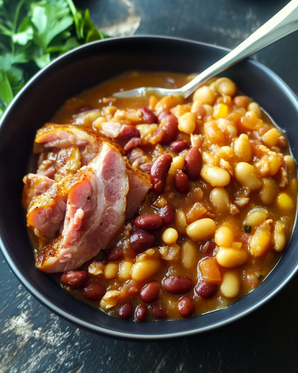Cajun Ham & Beans