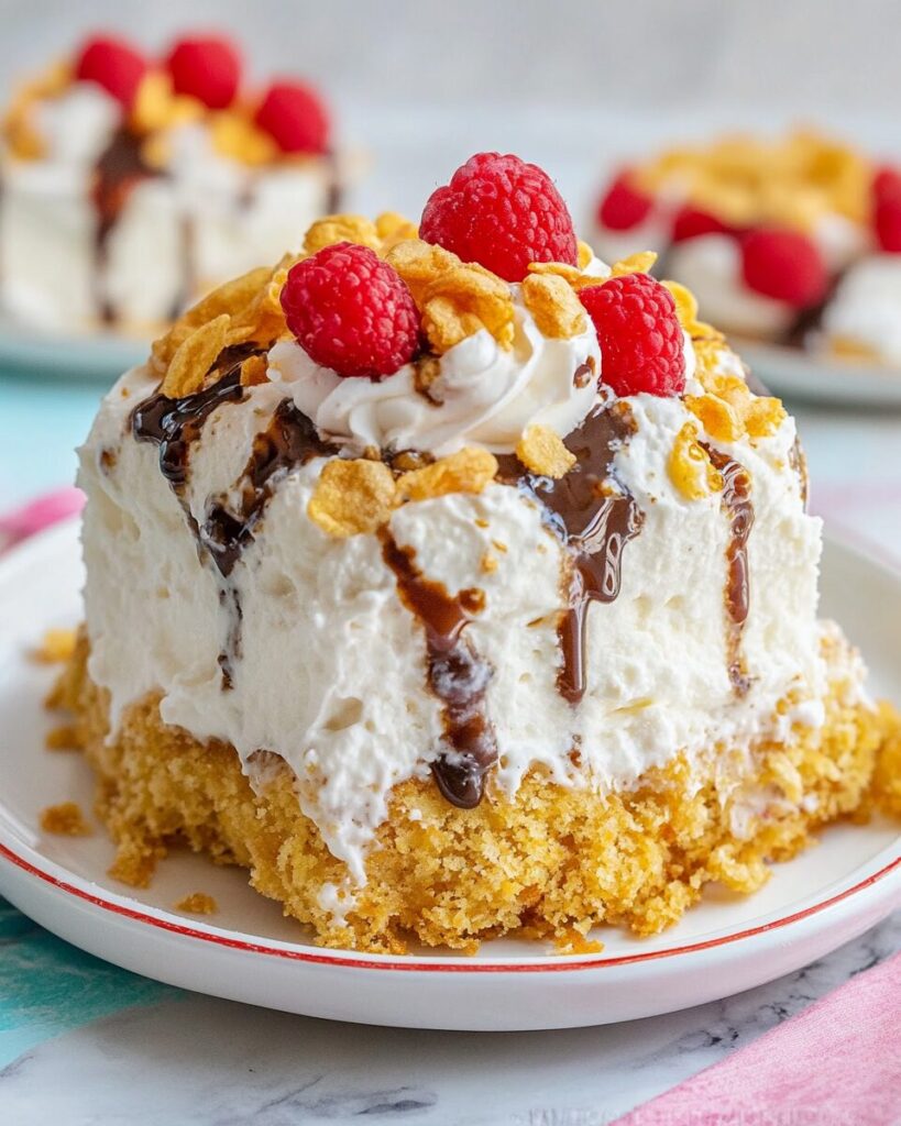 Fried Ice Cream Cake