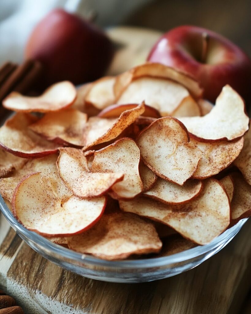 Homemade Cinnamon Apple Chips