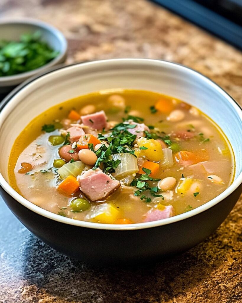Ham Bone Soup with Beans