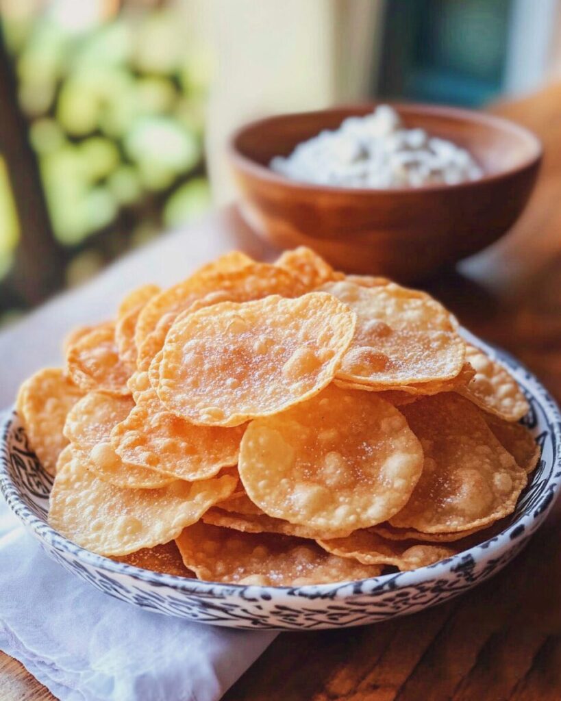 Mexican Buñuelos finished dish