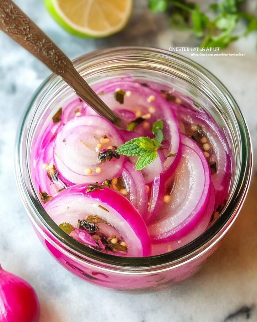 Mexican Pickled Red Onions