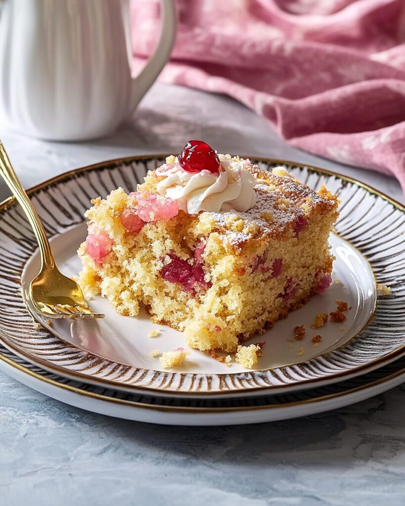 Oma’s Rhubarb Cake