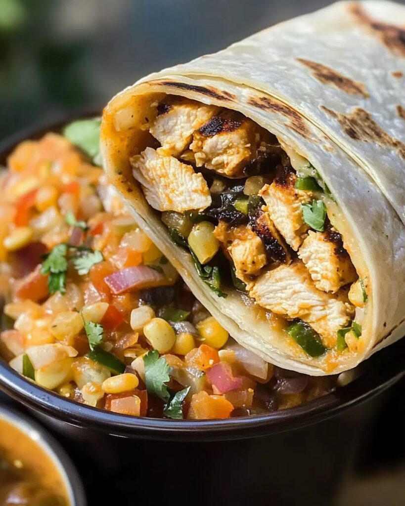 Southwestern Chicken Wraps