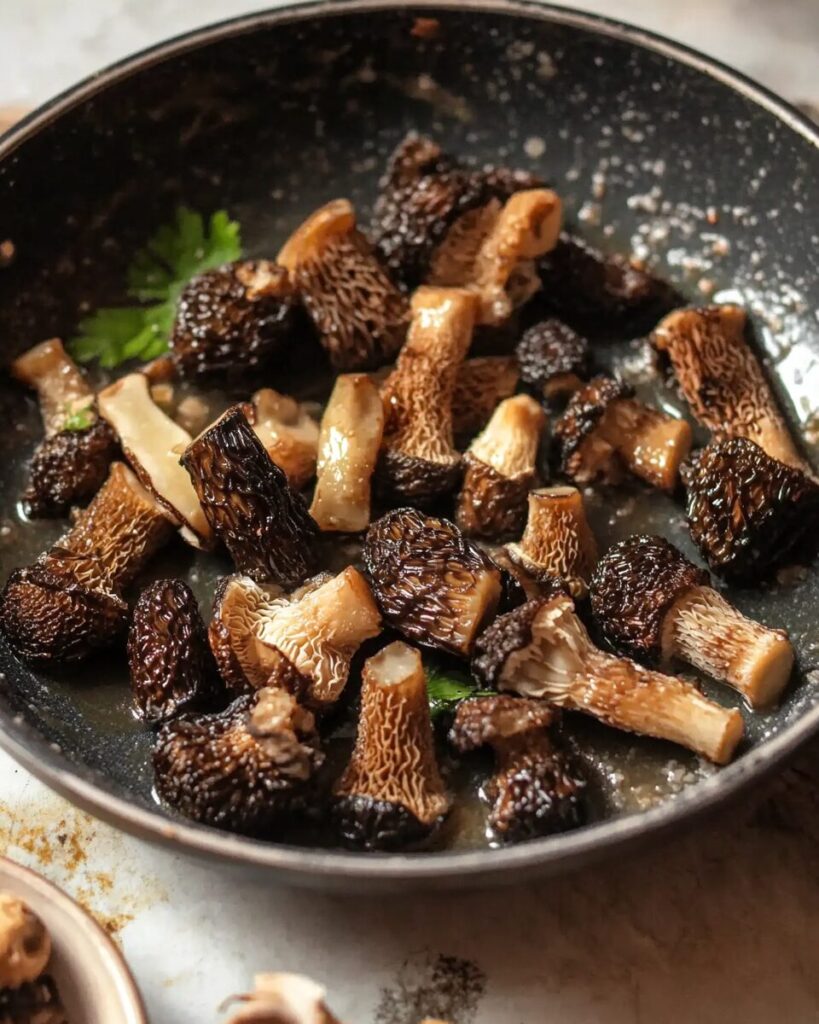 Sautéed Morel Mushrooms