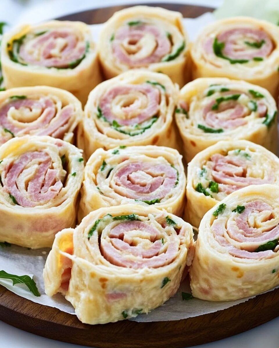 Best Quick Ham and Cheese Pinwheels