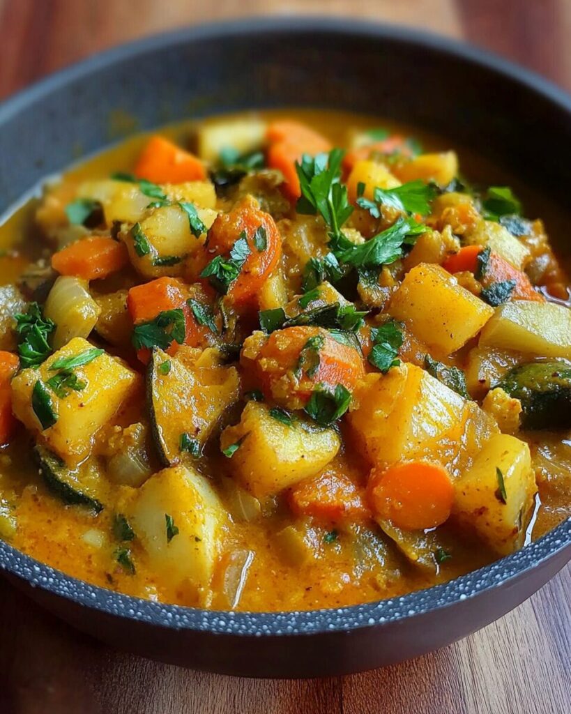 Caribbean Vegetable Curry