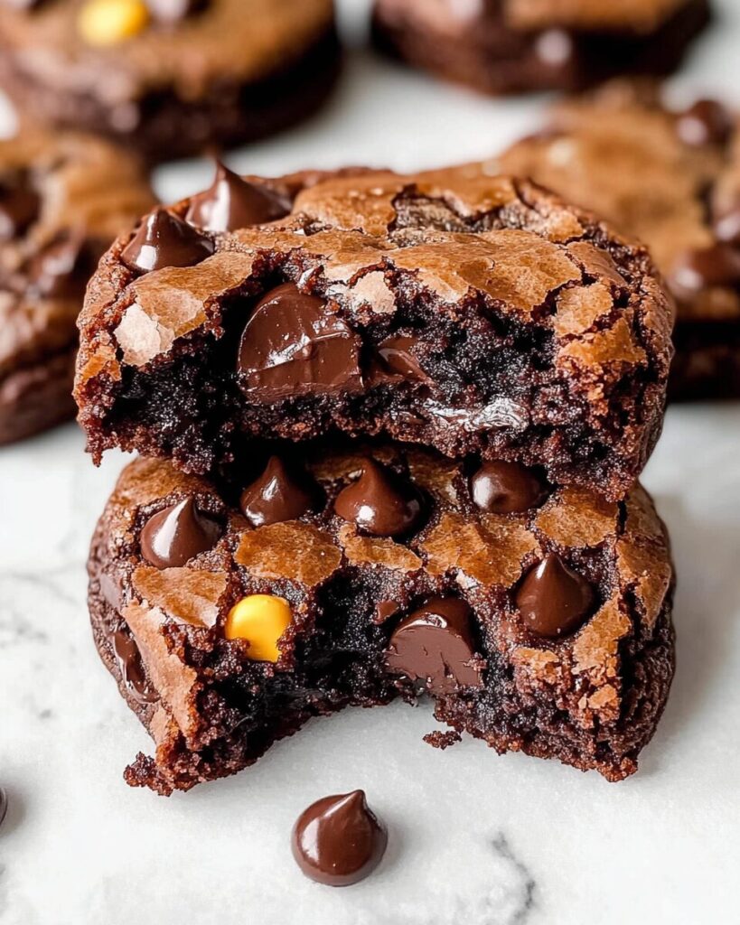 Fudgy Chewy Brookies