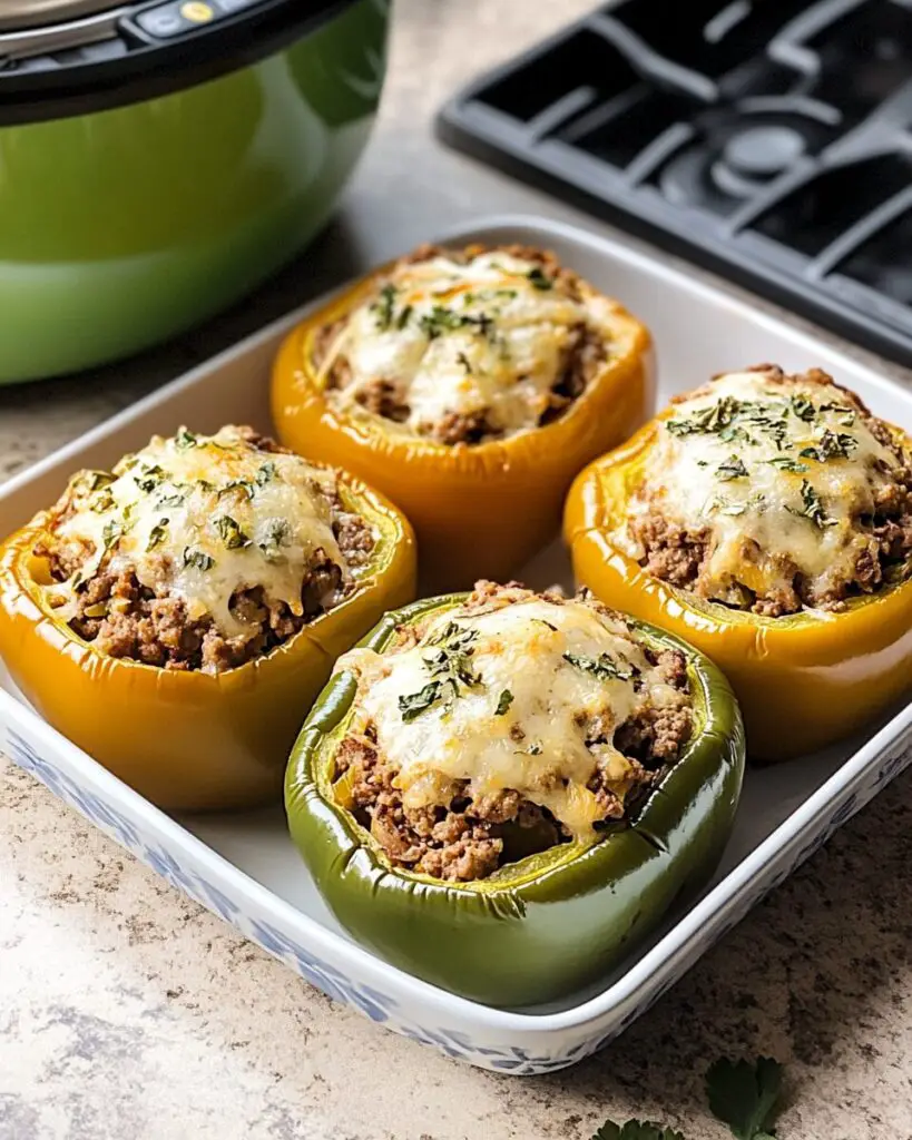 Instant Pot Stuffed Bell Peppers