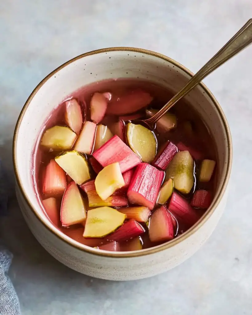 Pickled Rhubarb Delight