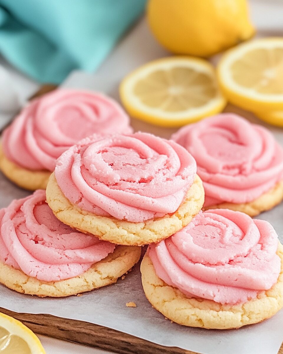 Pink Lemonade Cookies