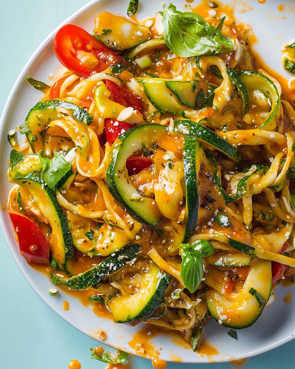 Raw Spicy Zoodles