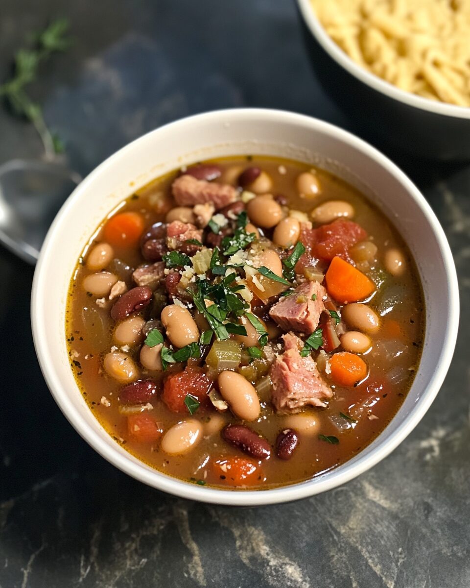 Ham and Bean Soup (Crock Pot)