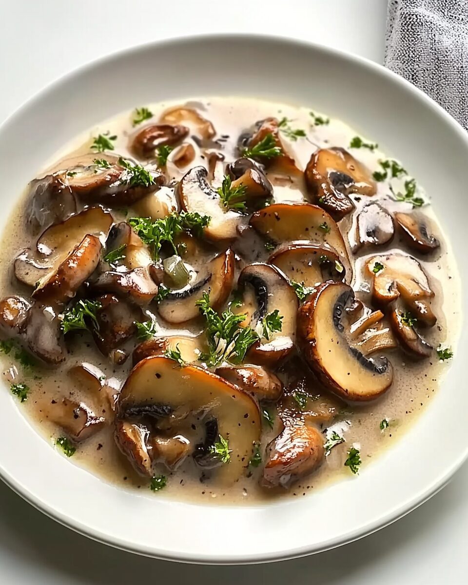 Mushroom Fricassee