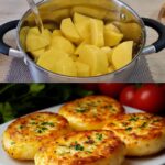 Tuna-Stuffed Potato Fritters