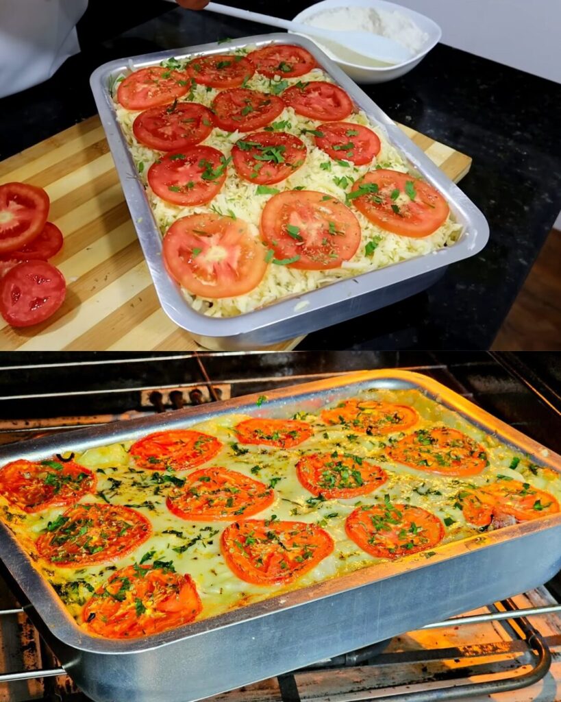 Cheesy Calabresa “Lanchão” Bake