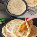 Cheddar Cheese Flatbread Rolls (Pan-Cooked)