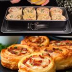 Bacon Cheddar Puff Pastry Twists